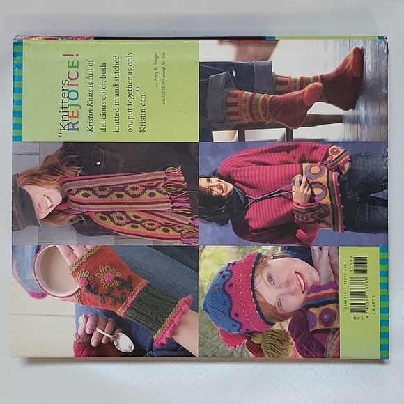 Kristin Knits' By Kristin Nicholas 2007 Hardcover - Picture 11 of 12